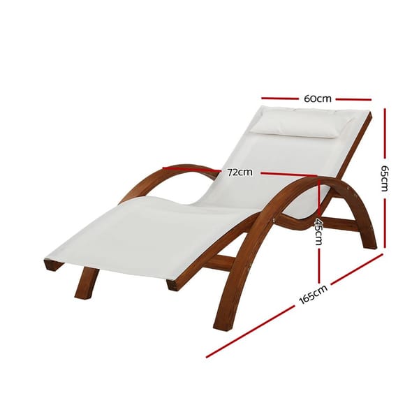Timber Sun Lounge Armchair