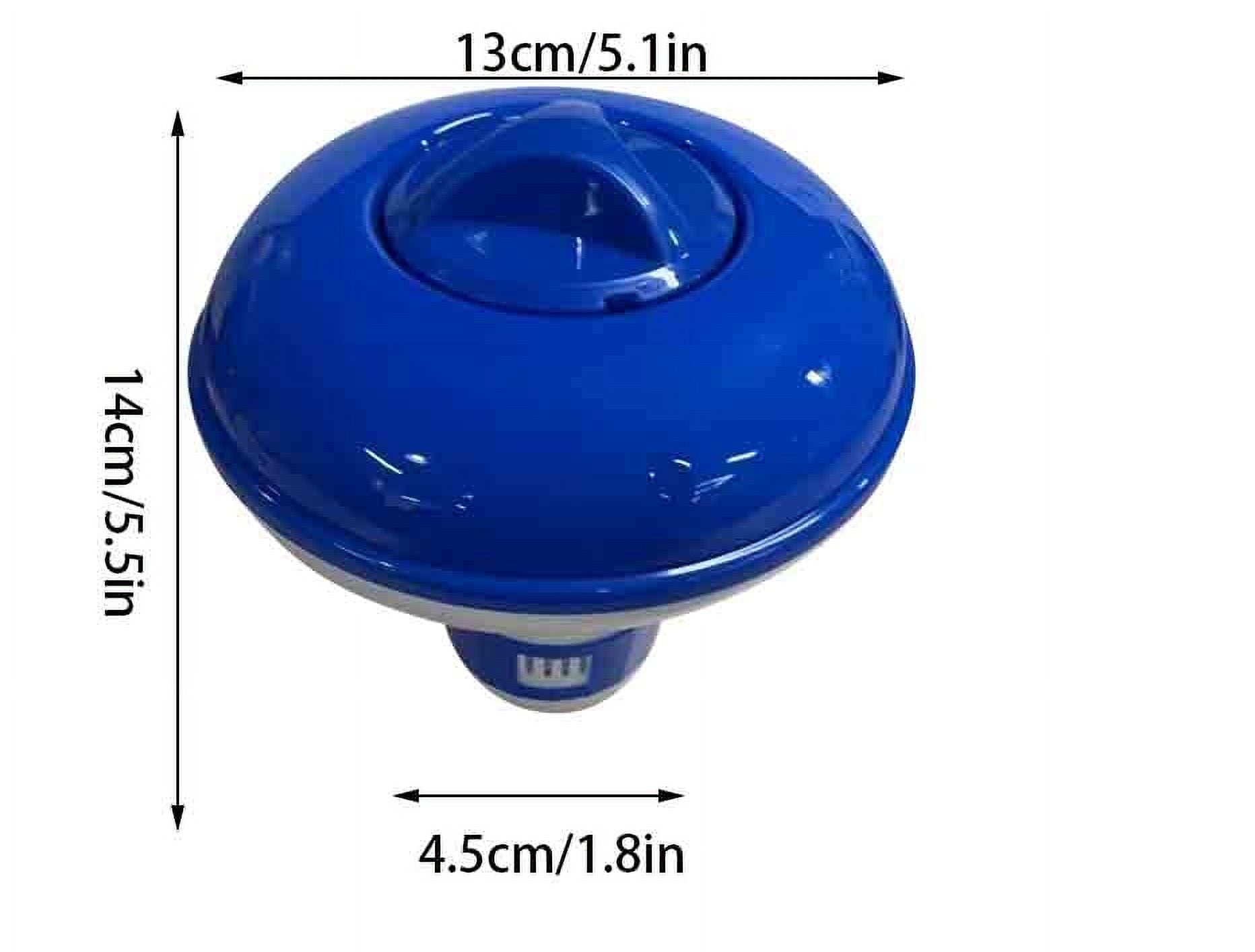 Tyidzon Pool Tablet Floater for 1 to 3 Inch Tablets, Pool Floater for Spa, Hot Tubs, In-ground & Above Ground Small Pools, Pool Chlorinator Floater