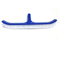 18in Pool Brushes for Cleaning Pool Wall Tile Nylon Bristle Pool Brush Head Curved Ends