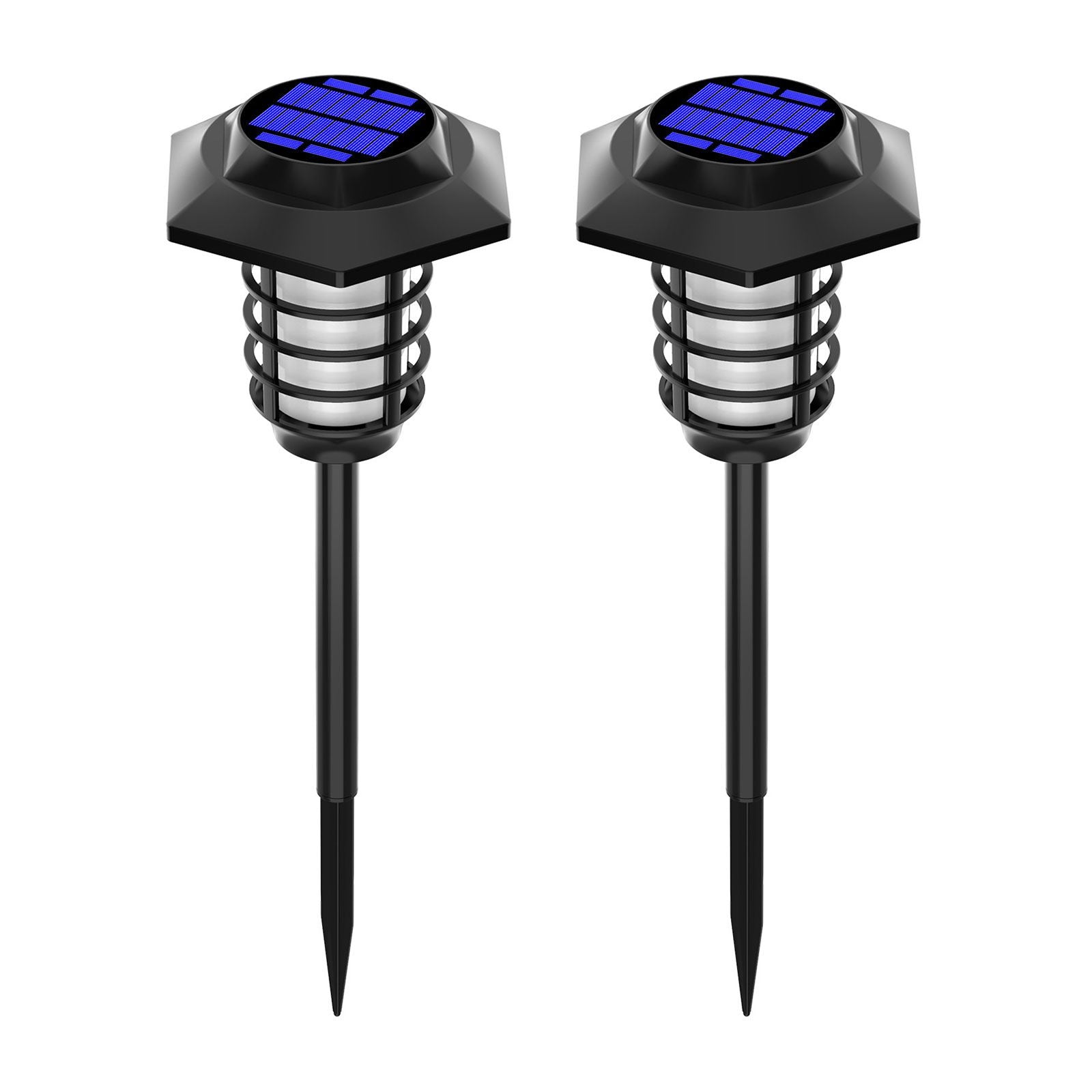 Solar Garden Lights Outdoor Waterproof Landscape Lighting Torches Garden Lights Inserted Lawn Lights